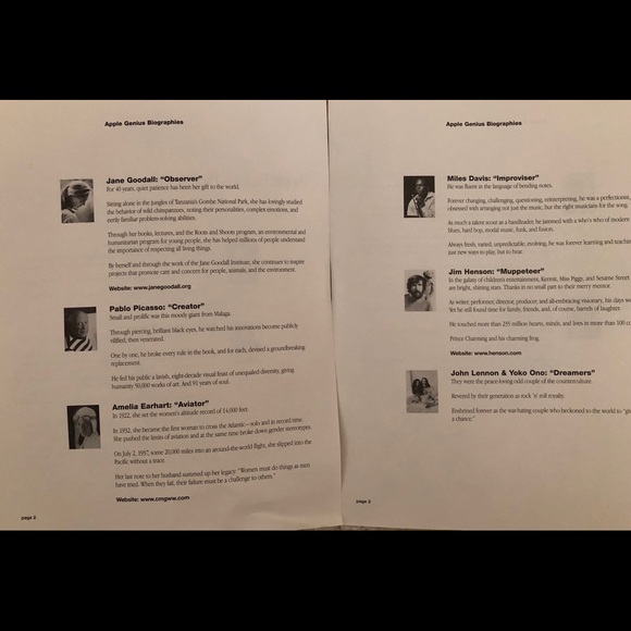 Apple Think Different Poster - Picture 2 of 2